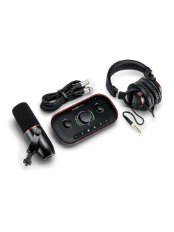 Focusrite Vocaster Two Studio Podcast Audio Interface