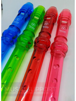 ขลุ่ยรีคอร์เดอร์ Recorder สีใส Vision