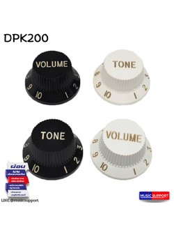 ปุ่มโวลุ่มกีตาร์สีทึบ DPK200