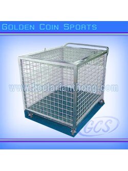 รถเข็นใส่บอล ตะแกรงเหล็ก