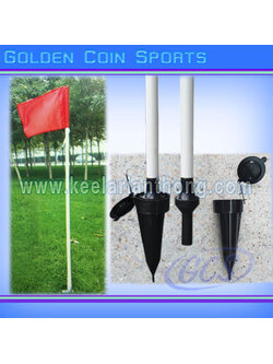 EU11 เสาธงมุมสนามแบบพรีเมียร์ (แกว่งได้) (ชุดมี 4 ต้น)