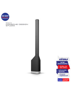 LD Systems MAUIP900B Powered Column PA System by Porsche Design Studio in Graphite Black