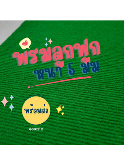 ราคาต่อเมตร>>CARPET19 พรมลูกฟูก สีเขียวสว่าง กว้าง 1 เมตร หนา 4.5-5.0 มม.