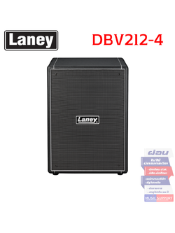 ตู้ลำโพงเบส Laney DBV212-4 Bass cabinet - 2 x 12 inch HH Black Label woofers plus horn - 4 ohm