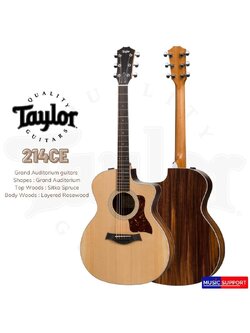 TAYLOR 214CE กีตาร์โปร่งไฟฟ้า + Gig Bag