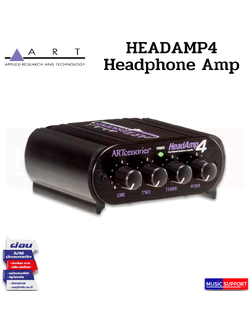 ART HEADAMP4 Eight Output Stereo Headphone Amplifier