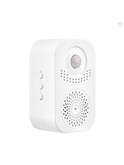 ลำโพงทักทายลูกค้าอัตโนมัติ สามารถบันทึกเสียงลูกค้าเองได้สูงสุด 20 นาทีเพื่อใช้ในการทักทาย ระยะตรวจจับ 1-2 เมตร ไม่กันน้ำ ใช้ภายในอาคารเท่านั้น เหมาะสำหรับใช้หน้าร้านค้าเพื่อสร้างความประทับใจให้ลูกค้า และช่วยกระตุ้นพนักงานตื่นตัวว่าลูกค้ากำลังเข้ามาในร้าน