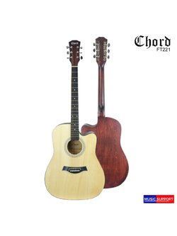 CHORD FT221/EQ BWN / กีตาร์โปร่งไฟฟ้า (N)