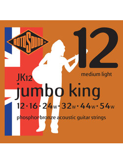 Rotosound JK12 12-54w Jumbo King สายกีตาร์โปร่ง
