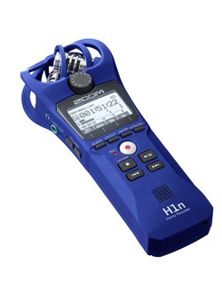 Zoom H1N Blue Limited Edition