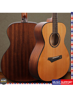 Gopher Wood I-210RE + Bag / Top Solid Spruce ทรง OM - 40"