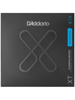 D'Addario XTAPB1253 12-53 Phosphor Bronze, Light, สายกีตาร์โปร่งเคลือบกันสนิม