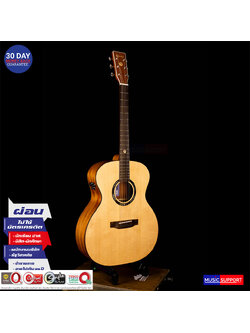 กีต้าร์โปร่งไฟฟ้า Kazuki 41 นิ้ว Top Solid รุ่น AKZ-SOUL-OM41ETAC Transacoustic +กระเป๋า