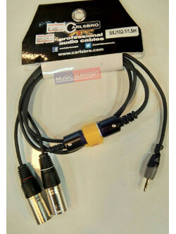 สายสัญญาณ Carlsbro BXJ-102-1/1.5M