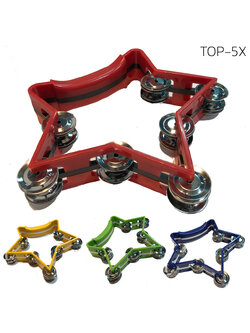 Tamborine แทมโบลิน แบบดาว TOP-5X