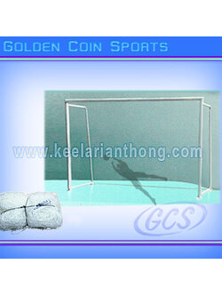 G16 เสาประตูโกว์ฟุตซอล มาตรฐานแข่งขัน (รวมตาข่าย)