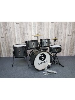 G-Force กลองชุดเด็ก 5 ใบ ขอบดำ สีดำ GGF-KT2105A(TBK)