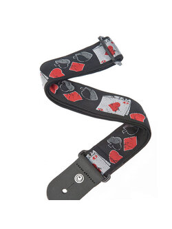 สายสะพายกีตาร์ D'addario Woven Guitar Strap, Hold 'em PW50D01