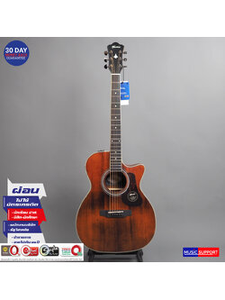 กีตาร์โปร่งไฟฟ้า Mantic AM-10SCE ไม้หน้าแท้ (TOP SOLID)