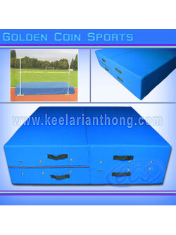 เบาะรองรับกระโดดสูง หุ้มผ้าใบ 2x2m