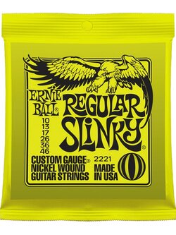 สายกีตาร์ไฟฟ้า ERNIE BALL REGULAR SLINKY 010-046 2221