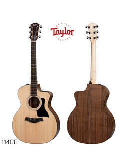 TAYLOR 114CE-WALNUT-SITKA/BAG กีตาร์โปร่งไฟฟ้า