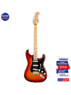 กีตาร์ไฟฟ้า Fender Player Stratocaster® Plus Top MN - Aged Cherry Burst