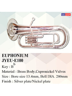 ยูโฟเนียม Symphony Euphonium JYEU-E100 Nickel/Silver