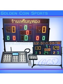 สกอร์บอร์ด LED ดิจิตอล แบบไร้สาย w/wifi