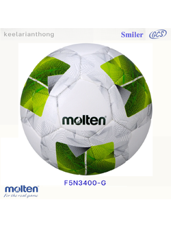 molten F5N3400-G ฟุตบอล Hybrid หนัง PU size 5