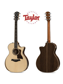 TAYLOR 814CE DLX V-CLASS BRACING [FREE CASE] กีตาร์โปร่งไฟฟ้า