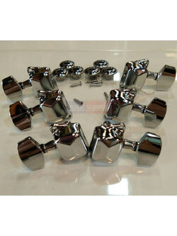 ลูกบิดกีตาร์โปร่ง แบบฝาครอบ Guitar Tunning Gears