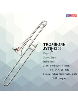 ทรอมโบน Symphony Trombone JYTB-E100 Nickel/Silver
