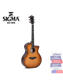 กีตาร์โปร่งไฟฟ้า Sigma GBCE-3-SB