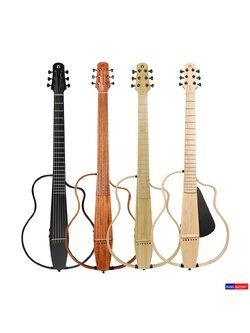 Natasha NBSG Silent Smart Guitar Steel