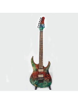 กีต้าร์ไฟฟ้า Kazuki Dragon Series Floydrose สี Red Green