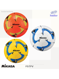 MIKASA F5TPV ฟุตบอลหนังเย็บ มิกาซ่า size 5