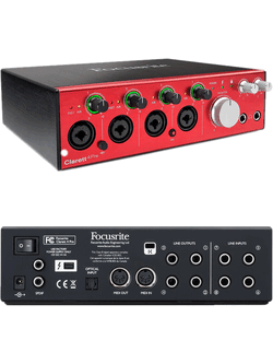 ซาวด์การ์ด Focusrite : Clarett 4 Pre