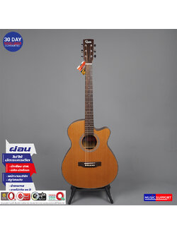 กีตาร์โปร่งไฟฟ้า Gusta SOM5C