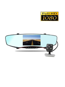 กล้องติดรถยนต์ ANYTEK T2 หน้าจอ 5 นิ้ว ความละเอียดวีดิโอกล้องหน้า Full HD 1,920 x 1,080 Pixels มีฟังค์ชั่น HDR, WDR, Night Vision