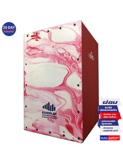 Echoslap คาฮอน Super Snare คลื่นน้ำสีแดง