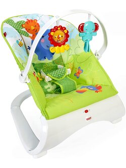 Fisher Price Rainforest Friends Comfort Curve Bouncer เปลโยก มีระบบสั่น