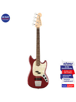 เบสไฟฟ้า Fender American Performer Mustang® Bass Aubergine
