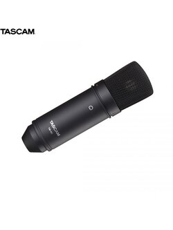 ไมโครโฟนบันทึกเสียง TASCAM TM-80 Condenser microphone BLACK