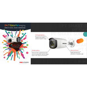 เทคโนโลยีใหม่ให้ระบบภาพระบบกล้องวงจรปิด Color Vu HIKVISION คืออะไร
