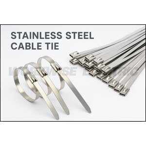 เคเบิ้ลไทร์สแตนเลส เกรด 316 (SS 316 BALL LOCK STAINLESS CABLE TIE)