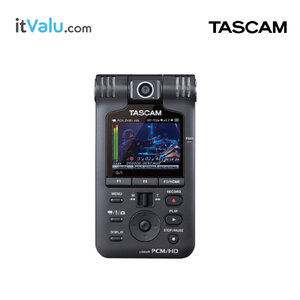 เครื่องบันทึกเสียงดิจิตอล พกพา TASCAM รุ่น DR-V1HD ขนาด 70×131×28 mm