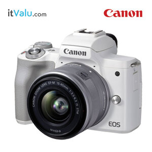กล้อง canon มิเรอร์เลส (EOS M) รุ่น EOS M50 Mark II (EF-M15-45mm f/3.5-6.3 IS STM)