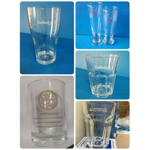 รับสกรีนแก้วใส