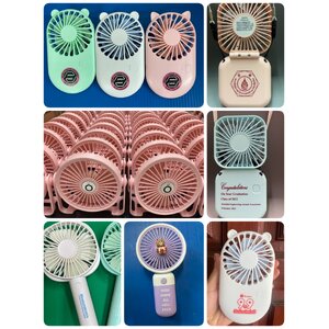 รับสกรีนพัดลม พัดลมตั้งโต๊ะ พัดลมมือถือ